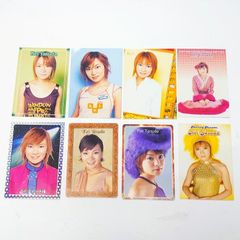 カード 保田圭 （モーニング娘。） トレカサイズ 8枚 ／ 平成
