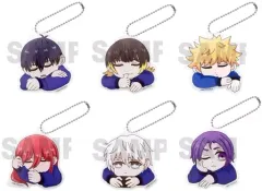 【中古】クリップ 全6種セット 「ブルーロック アクリルクリップ ボールチェーン付き」