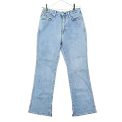 美品 green label relaxing グリーンレーベルリラクシング デニムパンツ 36 ブルー レディース 古着