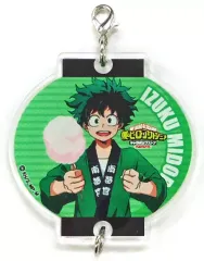 【中古】キーホルダー・マスコット(キャラクター) 緑谷出久 「僕のヒーローアカデミア キャラポップストア 友達100人できるかな?集合!お祭り! in 多古場海浜公園! つながるアクリルチャーム」