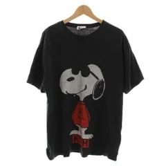 キスニューヨークシティ KITH NYC Peanuts スヌーピー Joe Cool Vintage Tee ジョークール ヴィンテージ Tシャツ カットソー 半袖 L 黒 ブラック 25-073-060-0096-1-0 /YM
