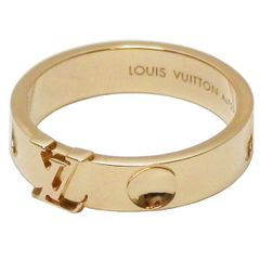 ルイ・ヴィトン　LOUIS VUITTON　７５０ＹＧ　指輪　リング　アンプラントＬＶ　Ｑ９Ｋ９６Ｍ　サイズ５９