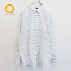 NAUTICA ノーティカ 長袖シャツ ボーダー ボタンダウン a830873