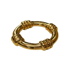 ✨エルメス スカーフリング ケリー ゴールド✨ HERMES エルメス スカーフリング ルガテ シェーヌダンクル