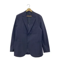 UNITED ARROWS / ユナイテッドアローズ | コットン混 テーラードジャケット | 50 | ネイビー | メンズ