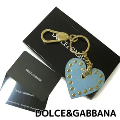 ドルチェ＆ガッバーナ DOLCE&GABBANA キーホルダー キーリング キーケース ＜箱に訳あり・新品＞ ハート ◆新品◆ DG-975