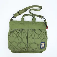 スヌーピー A4ワイド2WAYショルダーバッグ カーキ PEANUTS 75th ROOTOTE ルートート SNOOPY