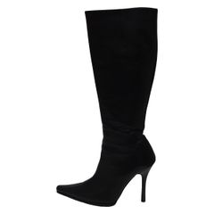 COMEX(コメックス) ロングブーツ 23 1/2 レディース - 黒 レザー
