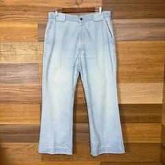 70s Levi's For men 40559-0812 リーバイス ライトオンス ワイド デニム パンツ サイズ W36 L31 メンズ L位 オレンジタブ 70年代 VINTAGE 古着 r25060677【デニムパンツ】/ブルー