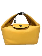 【中古】【美品】LONGCHAMP　ロンシャン ル プリアージュ エクストラ XS ハンドバッグ　マスタード＿s13＿セルモアから出品＿s-0303-r13