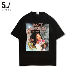 山田のメルカリ出品USA製 90s JANET JACKSON Tシャツ R\u0026B ポップ 歌手