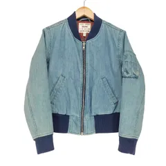 ステューシー Stussy  MADE ME 裏地キルティングデニムジップブルゾン レディース JPN：S のサムネイル