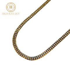 【新品】喜平ネックレス K18 18金 750 6面ダブル 10.1g 50cm 2.5mm キヘイ チェーン 金ネックレス 造幣局検定マーク 10g 60cm メンズ アクセサリー