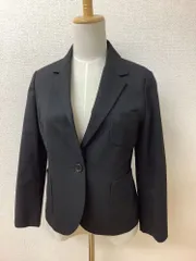 ユナイテッドアローズgreen　ユナイテッドアローズgreen label relaxing 黒ジャケット 1つボタン シンプル サイズ40