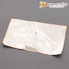 ■ ニラコ 銀箔 銀板 シート 1枚 403211 純金属 銀 8.9cm