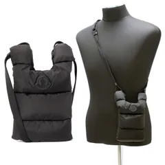 4 MONCLER モンクレール 5L00012 M2170 LEGERE TOTE SMALL ブラック ショルダーバッグ ベルトバッグ ボディバッグのサムネイル