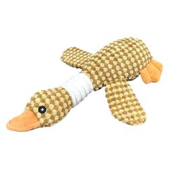 新品 わんまる商店 かみつきチュンチュン 犬 おもちゃ 噛む 玩具 ぬいぐるみ 靴 音が出る プレゼント ギフト 小型犬 ストレス解消 運動不足解消 (イエロー)