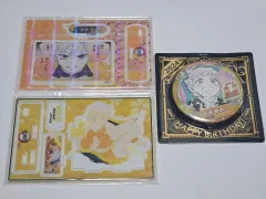鬼滅の刃 あがつま 我妻 善逸 ジャンプショップ 原画 誕生日 センイル ジオラマ 缶バッジ