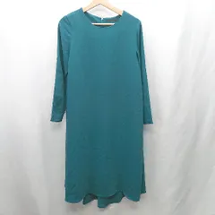 ◇ ⊇ KBF 長袖 ロング ワンピース サイズONE ブルー系 レディース E  【1411280017883】