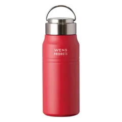 【特価セール】530ml ウェンズ スイカ WENS アウトドア 洗いやすい 赤 直飲み スクリュー マグボトル レッド ステンレス 真空断熱 白湯 保温 保冷 500ml AWPB-501SUI 水筒 アトラス