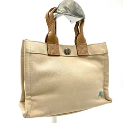 ✨激レア✨BURBERRY BLUE LABEL バーバリーブルーレーベル ハンドバッグ ロゴ刺繍 キャンバス