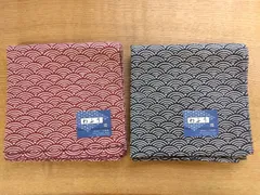 和柄ハンカチ2枚組①(未使用新品)