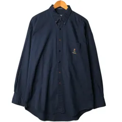 古着 90年代 ラルフローレン Ralph Lauren CHAPS チャップス 長袖 ボタンダウンシャツ メンズL相当 ヴィンテージ/eaa568426