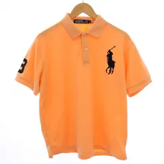 ポロ バイ ラルフローレン Polo by Ralph Lauren ポロシャツ 半袖 ビッグポニー 刺繍 M オレンジ /BM ■MTのサムネイル