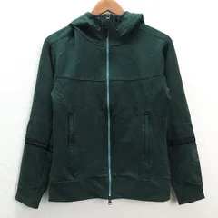 z■アディダス/adidas STANDARD19 ジップアップパーカー トレーニングウェア【M】緑/MENS/71【中古】