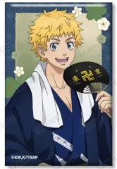 【中古】バッジ・ビンズ 花垣武道 「東京リベンジャーズ 描き下ろし 温泉浴衣ver. トレーディングスクエア缶バッジ」