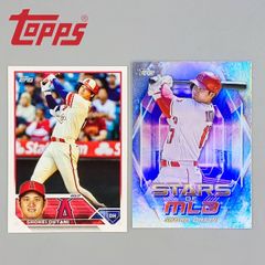 プロ野球 カード 大谷翔平 Star of MLB +レギュラーカード 2枚セット Topps MLB
