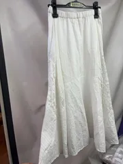 Samansa Mos2(SM2)  スカート/FREE/--/WHT/LNR-1505938