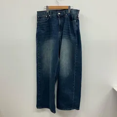 【イオン広店】 中古 X-LARGE | エクストララージ デニムパンツ OLD ENGLISH BAGGY DENIM PANTS 101243031030 ブルー 【107】