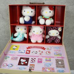 ヤマキ　ハローキティビンテージ　ぬいぐるみ　5体セット　非販売 ヤマキ ハローキティヴィンテージコレクション 非売品 - メルカリ