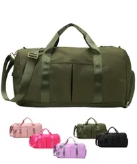 [Elixio] [エリクシオ] ボストンバッグ 旅行 合宿 修学旅行 スポーツバッグ 旅行カバン ジムバッグ 靴収納付き シューズ収納 靴入れ 軽量 防水 大容量 ジム スポーツ 一泊二日 (カーキ) [カーキ]