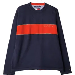 古着 90年代~ トミーヒルフィガー TOMMY HILFIGER コットンニットセーター メンズM相当 ヴィンテージ/eaa583009