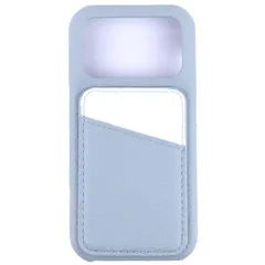 iPhone17 Pro ケース カード収納 レザー ケース 【Color】グレー