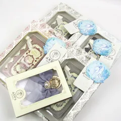 アクシーズファム リトルマーメイド iPhoneケース/スマホリング 5点セット 未使用 スマホカバー まとめて レディース axes femme