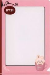 [중고] 소품 넣어 · 멀티 케이스 · 캔 케이스 COOKY (정국) 미니 멀티 케이스 그린 일어나 일러스트 [BT21 캠페인] 대상 상품 구입 특전