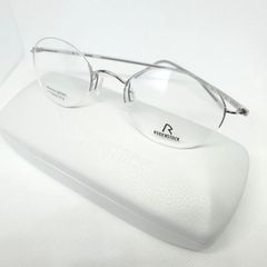 429ユーロ（約66000円）　RODENSTOCK ローデンストック R7052G V 140　メガネフレーム　メンズ　レディース　眼鏡　ホワイトシルバー