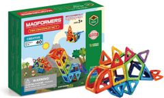 ボーネルンド マグ・フォーマー (MAGFORMERS) ダイナソーセット [40ピース] 【日本語あそび方冊子付】 3歳頃 MF708003J