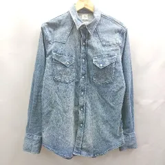 ◇ ⊇ The DUFFER of ST.GEORGE デニム生地 長袖 ジャケット サイズXL ブルー系 メンズ E  【1503310013054】