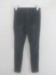 ◇ JEANASIS ジーナシス ストレッチ スキニー パンツ サイズS ブラック レディース P  【1302070004186】