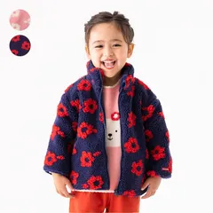 moujonjon 花柄ボアジャガードジャケット　m64401