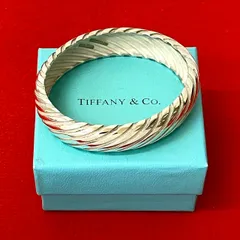 2047　Tiffany＆Co. ダブルアイツイスト　ブレス　925/750 2047Tiffany＆Co. ダブルアイツイストブレス925/750