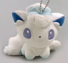 [Used] Keychain/Mascot (Character) Alolan Vulpix Mochi Mascot Pokemon Dolls "Pocket Monsters" Pokemon Center Limited