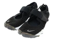 ナイキ NIKE AIR RIFT BR エア リフト ブリーズ 足袋 メッシュ スニーカー サンダル 848386-001 24 黒 ブラック ブランド古着ベクトル 中古 ●▲■ 210423
