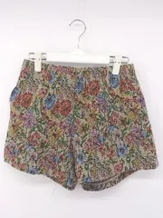 ◇ ROSE BUD ローズバッド 花柄 ゴブラン織り ショート パンツ サイズF ベージュ系 マルチ レディース P  【1302240003452】のサムネイル