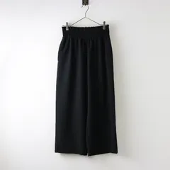 2023AW ジャーナルスタンダード JOURNAL STANDARD ウールライクストレッチワイドパンツ 38｜ブラック【2400014597790】