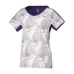 DUNLOP ダンロップ ゲームシャツ DAP-1522W テニス ウェア(レディース) (DAP1522W)、(WH)ホワイト